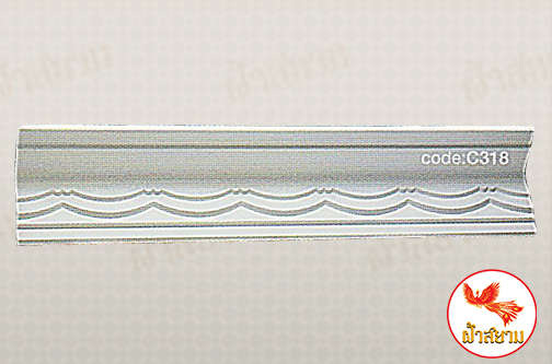 บัวประดับฝ้าเพดานแบบคลาสสิค